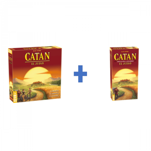 Combo Catan Basico + Expansion 5 -6 CATEXP220100 Devir Devir