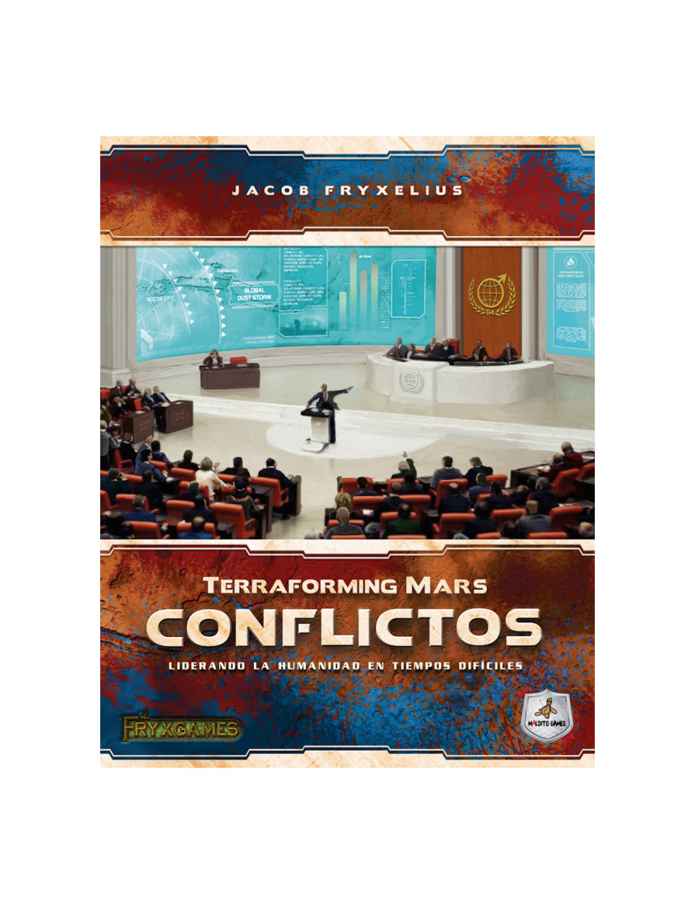 Terraforming Mars: Conflictos  Maldito Games Maldito Games