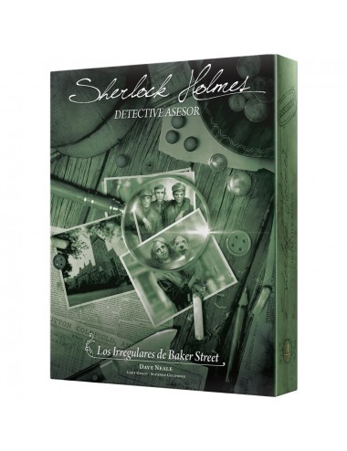 Sherlock Holmes: Los Irregulares de Baker Street 003-0002-000571 Asmodee Asmodee