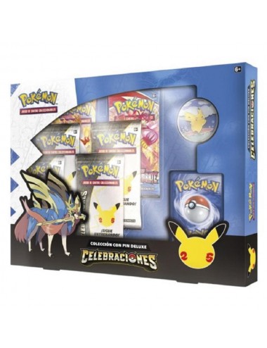 Colección Celebraciones con pin Deluxe JCCPKECELCOLE  The Pokémon Company