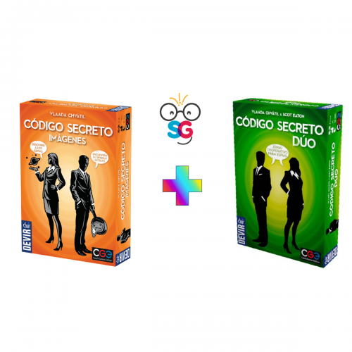 Combo Codigo Secreto Imágenes + Codigo Secreto Duo COMDUO223354 Devir Devir