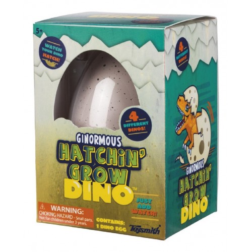 Hatchin Ginormous Grow Dino - Huevo Que Crece En Agua TOY5761085381  Toysmith