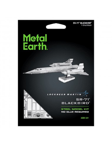 Avión Sr-71 Blackbird - Para armar 15-001-0174 Metal Earth Metal Earth