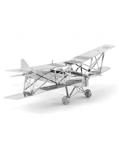 Avión De Havilland Tiger Moth - Para Armar 15-001-0175 Metal Earth Metal Earth