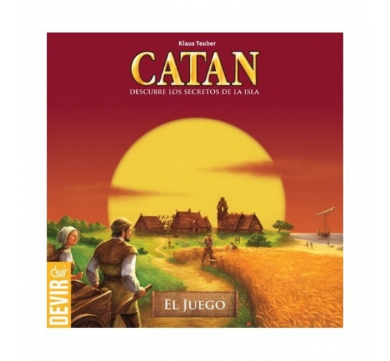 Catan Básico - Juego de Mesa Estrategico 03-001-0008 Devir Devir