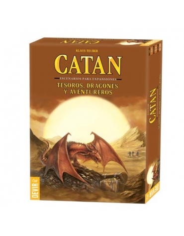 Catan Dragones, Tesoros y Aventureros 32CDTYA14  Devir