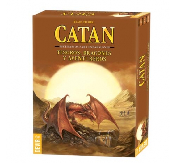Catan Dragones, Tesoros y Aventureros 32CDTYA14  Devir