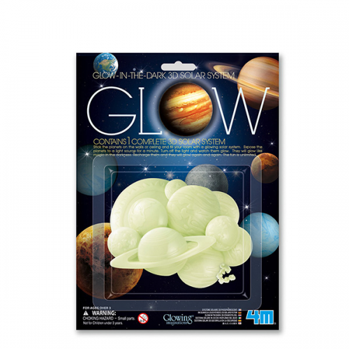 Sistema Solar Brilla en la Oscuridad- Infantil Glow AP-00-03415  4M