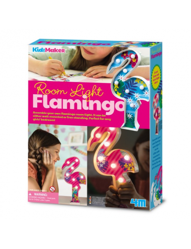 Lampara de Flamingo - Kit De Arte Para Niños 4893156047434