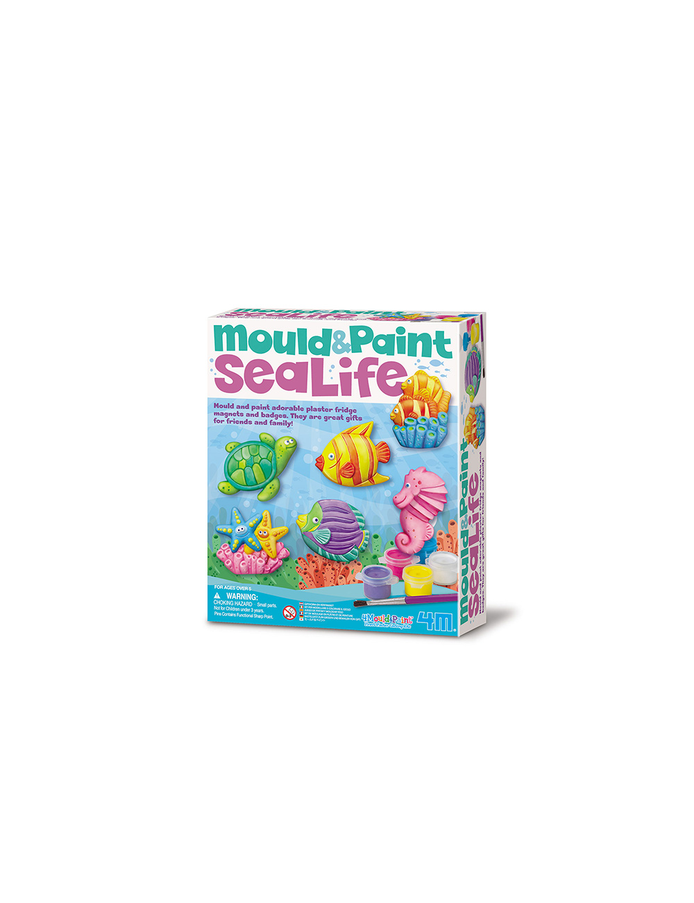 Moldes para Pintar Oceano Infantil- Mould and Paint 4M 4893156035110