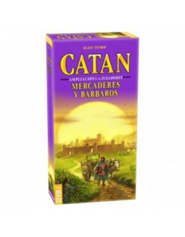 Catan Mercaderes y Bárbaros 5-6 jugadores Expansión Segunda Edición. 32CMYB5JE23 Devir Devir