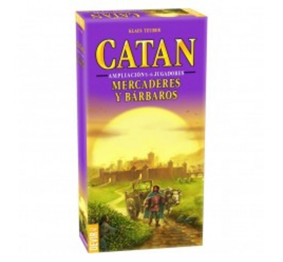 Catan Mercaderes y Bárbaros 5-6 jugadores Expansión Segunda Edición. 32CMYB5JE23 Devir Devir