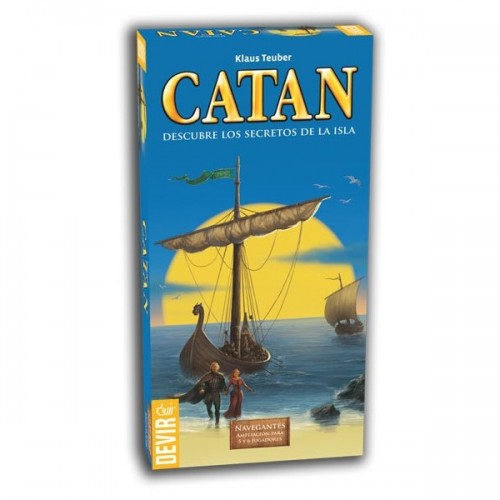 Catan Navegantes de Catan 5-6 jugadores Expansión JDM6017220056 Devir Devir