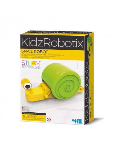 Caracol Robotico Infantil- KidzRobotix 4M 4893156034335