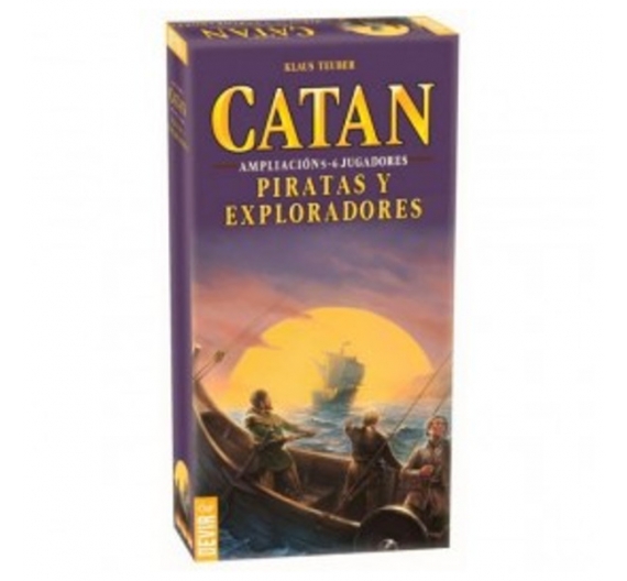 Catan Piratas y Exploradores 5-6 jugadores Expansión 32CPYE5JE27 Devir Devir