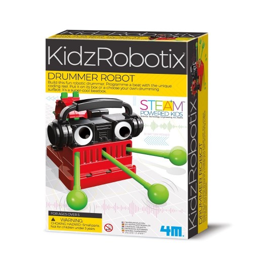 Kit Para Hacertu Robot Baterista- Kidzlabs 4m MT-00-03442BTR  4M