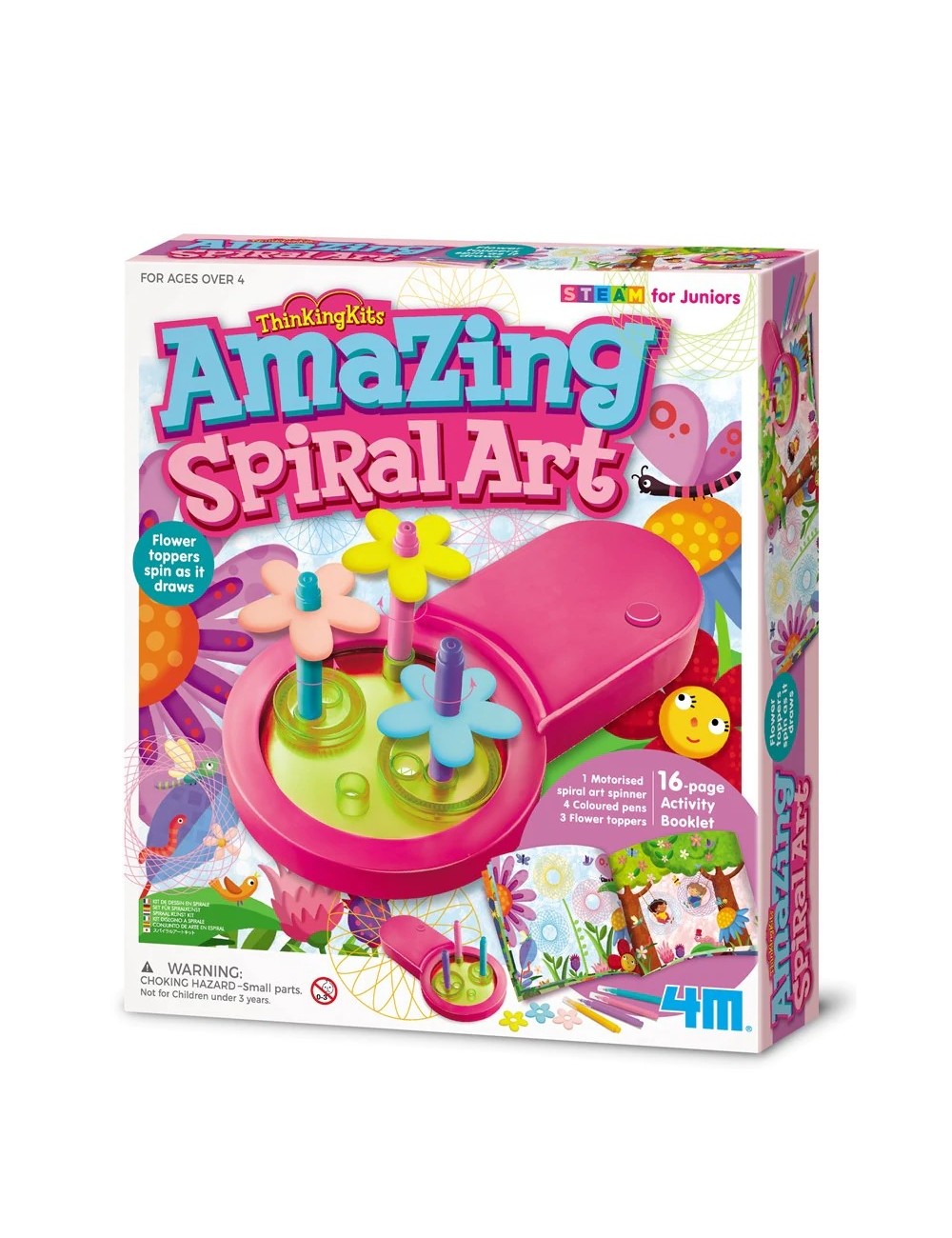 Kit Infantil Increible Arte en Espiral- Steam 4m 4893156049148