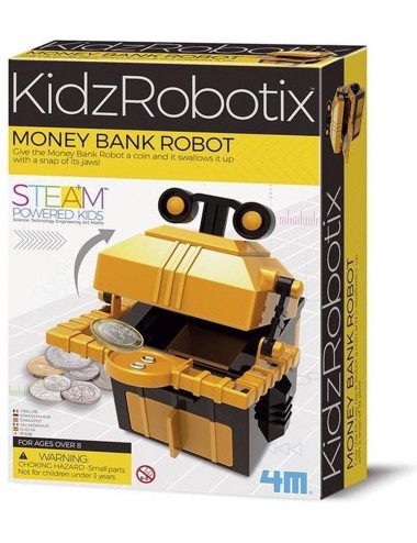 Robot De Banco De Dinero 4m - Money Bank Robot 00-03422
