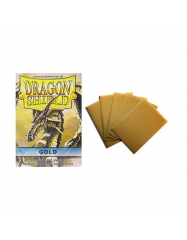 Fundas Dragon Protector Mini - Dorado 62 x 89 mm 5.70657E+12 Arcane Tinmen Arcane Tinmen