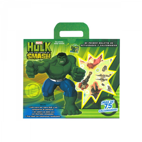 Hulk and The Agents Smash – Maletín de Actividades y Calcamonías MALMAR380767 Lexus Lexus