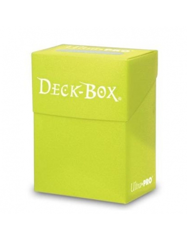 Deck Box, Caja de Barajas, Verde lima 74427824808  Ultra-Pro