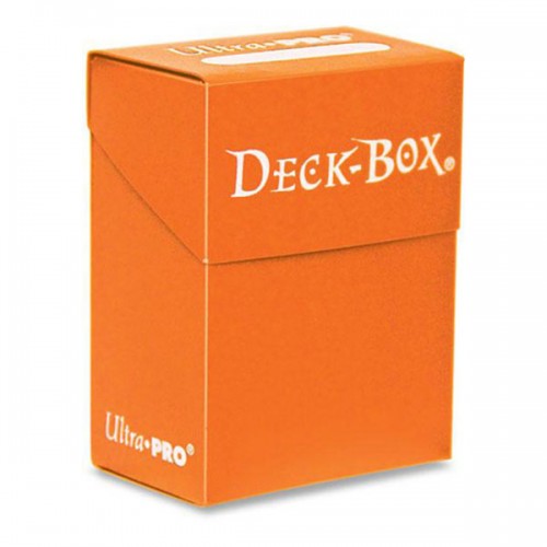 Deck Box Naranja 80+ 74427824785  Ultra-Pro