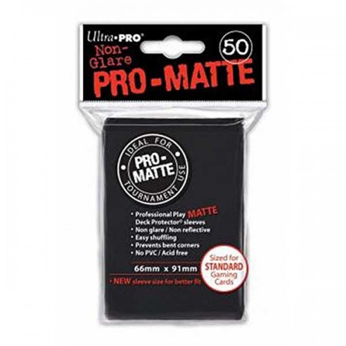 Pro-Matte Fundas Standard, Negro 66 x 91 mm 74427827281 Ultra-Pro Ultra-Pro