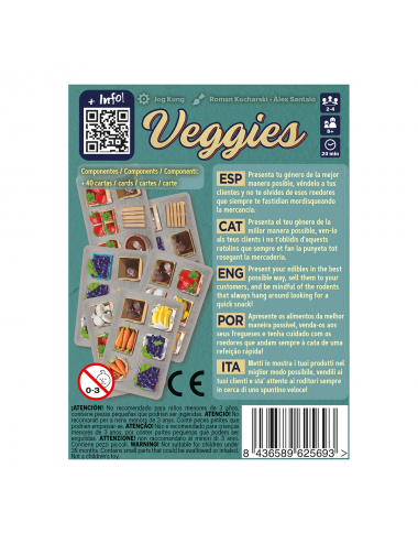 Veggies - Devir Pocket JDMDVRVEGGIES0000ESP Devir Devir