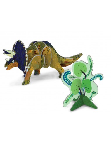 Rompecabezas Triceratops Dinosaurios 3D EB-ASDNO