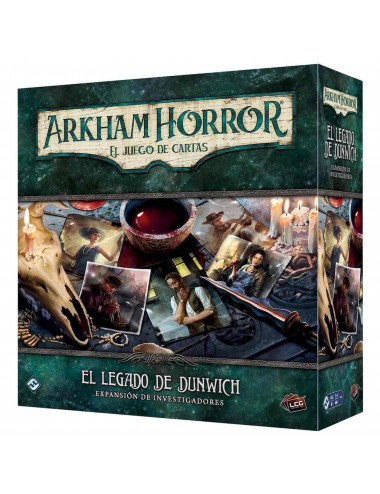 Arkham Horror: El legado de Dunwich exp. investigadores AHC65ES638327  Fantasy Flight Games