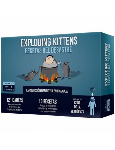 Exploding Kittens Recetas del desastre EKEK08ES  Asmodee