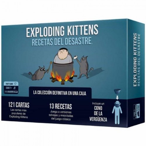 Exploding Kittens Recetas del desastre EKEK08ES  Asmodee