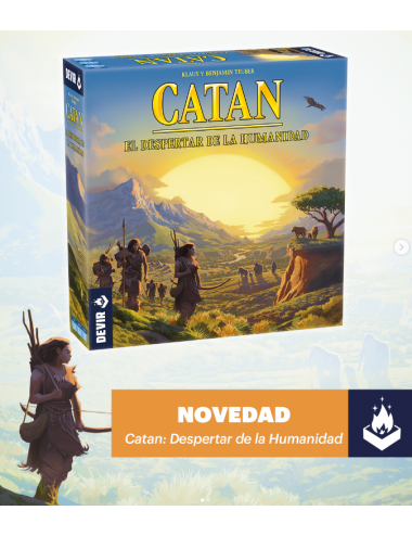 Juego de Mesa: Catan: El Despertar de la Humanidad JDMDVRCATELDEDLHUESP Devir Devir