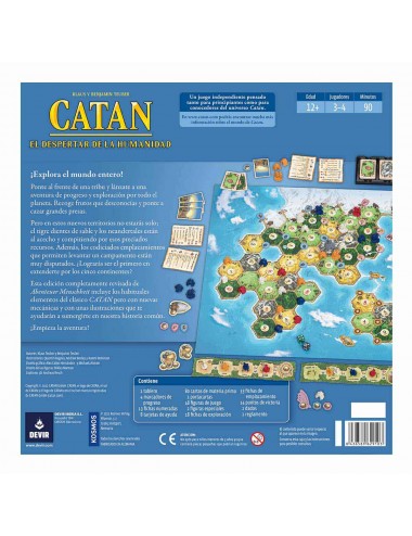 Juego de Mesa: Catan: El Despertar de la Humanidad JDMDVRCATELDEDLHUESP Devir Devir