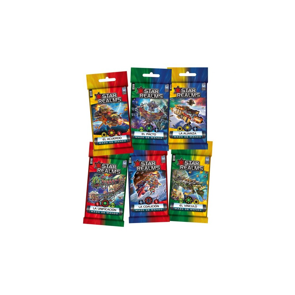 Star Realms: Mazos De Mando JDMDVRSTARREA Devir Devir Star Realms: Mazos De Mando JDMDVRSTARREA Devir Devir