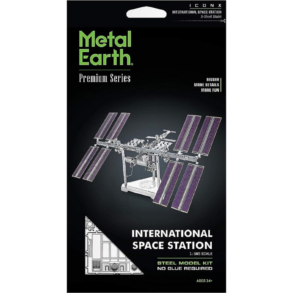 Estación Espacial Internacional ISS ICX1400787 Metal Earth Metal Earth Estación Espacial Internacional ISS ICX1400787 Metal Earth Metal Earth