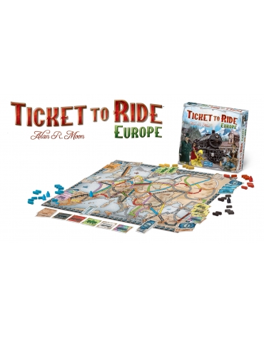 Ticket to Ride: Europe - ENG - AV DW_4968717929 Days Of Wonder Days Of Wonder