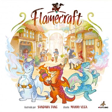 Flamecraft - Juego de Mesa Familiar MALD2022120201 Maldito Games Maldito Games