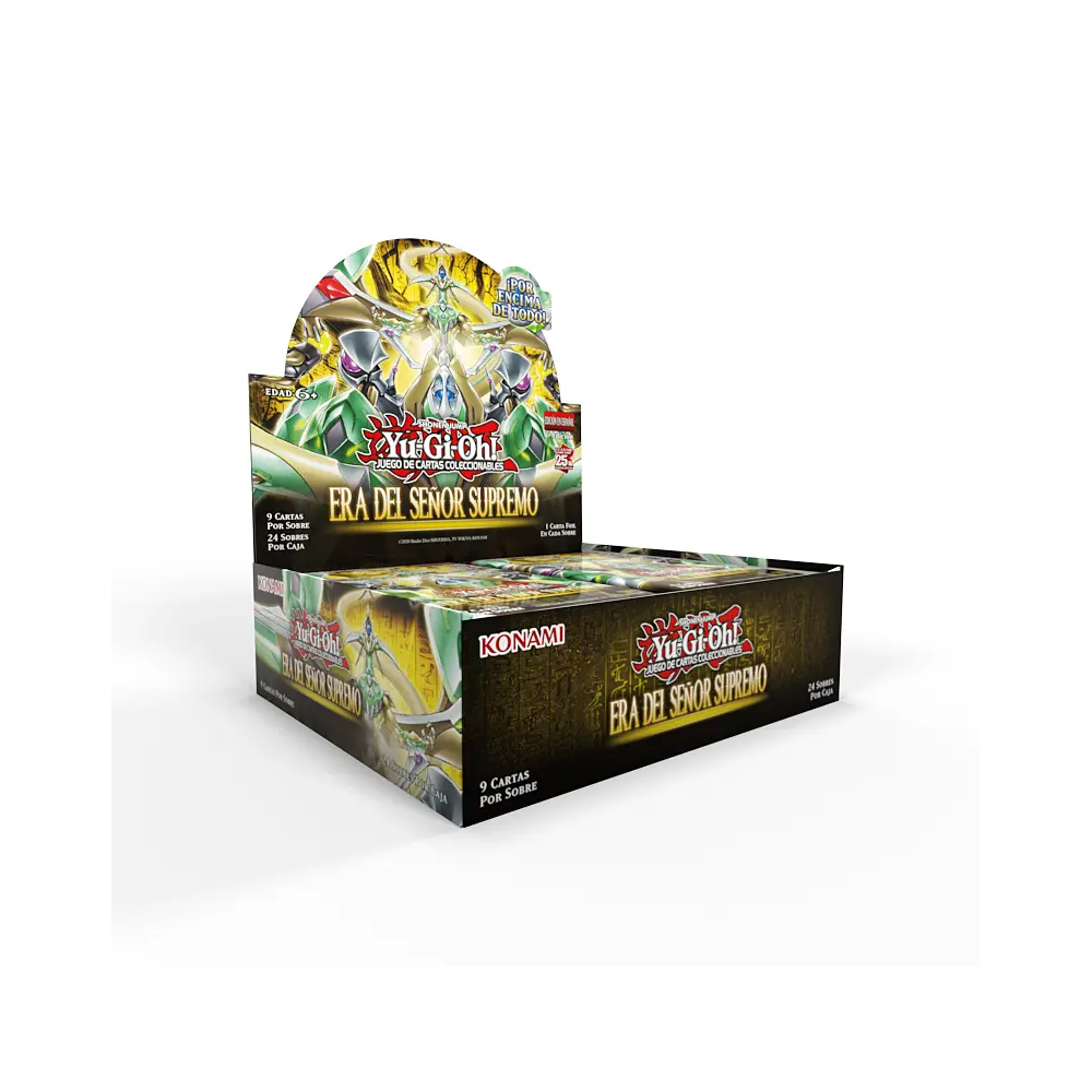 Yu-Gi-Oh! Era del Señor Supremo - Esp - Display x 24 Sobres Konami Konami Yu-Gi-Oh! Era del Señor Supremo - Esp - Display x 24 Sobres Konami Konami