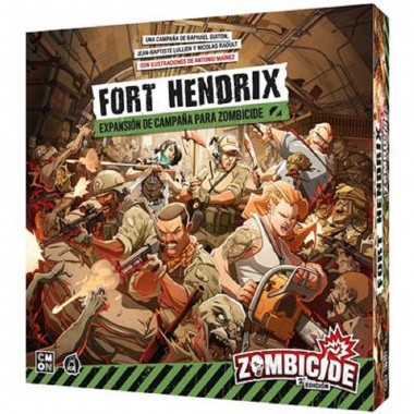 Zombicide 2E: Fort Hendrix CMZCD003ES Cmon Games Cmon Games