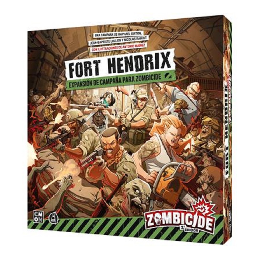Zombicide 2E: Fort Hendrix CMZCD003ES Cmon Games Cmon Games