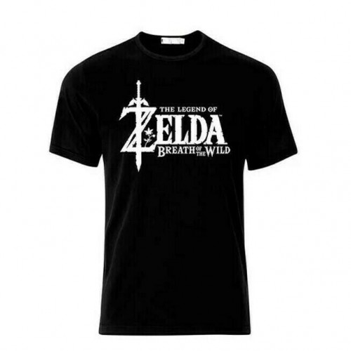 T - Shirt Zelda Logo Black 190371602597 Nintendo Nintendo