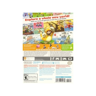 Nintendo Selects: Super Mario 3D World - (WiiU) 045496904234 Nintendo Nintendo