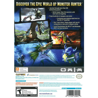 Moster Hunter 3 Ultimate - (WiiU) 01338839001 Nintendo Nintendo