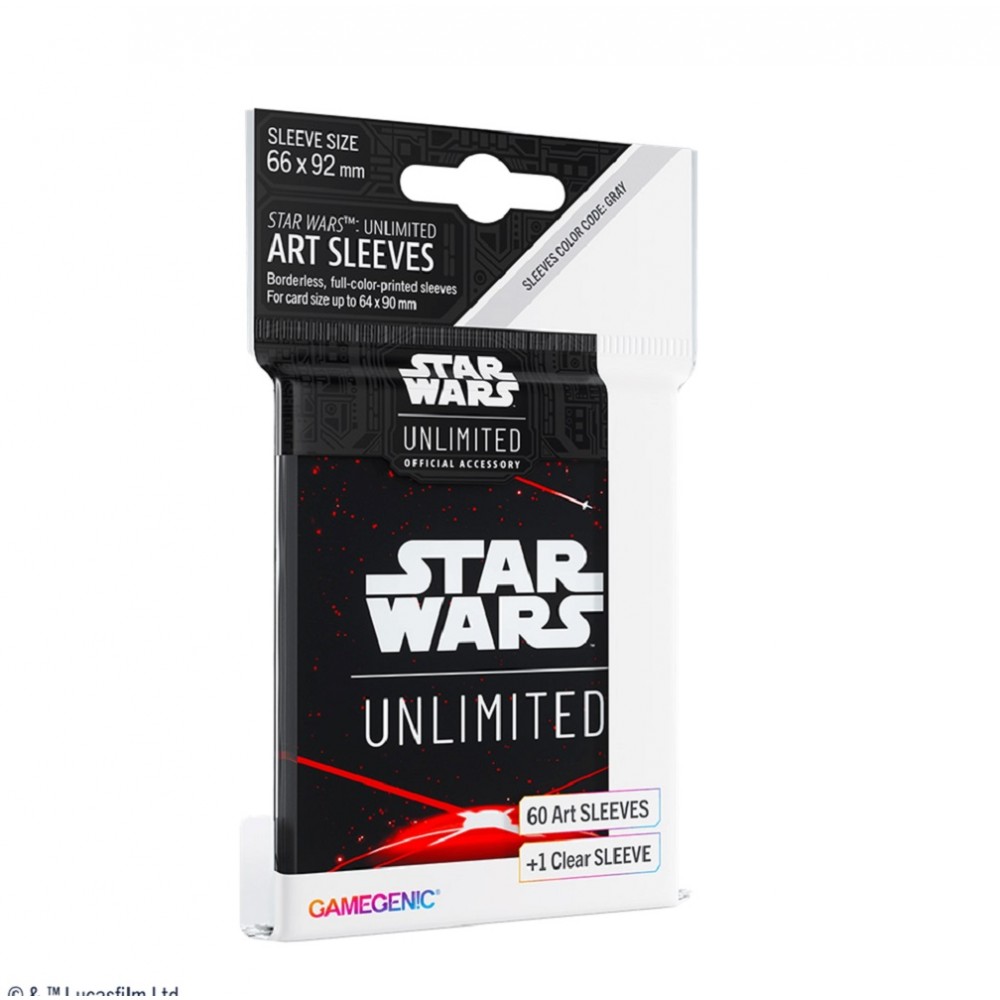 Fundas Star Wars 66x92mm x60 - Space Red 003-0001-000106 Gamegenic Gamegenic