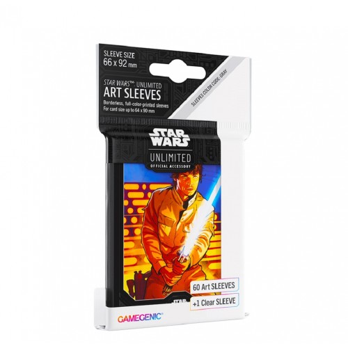 Fundas Star Wars 66x92mm x60 - Luke Skywalker 003-0001-000104 Gamegenic Gamegenic
