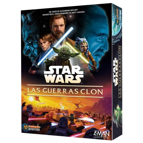 Pandemic: Star Wars: Las Guerras Clon 01-001-0413 Z-Man Games Z-Man Games