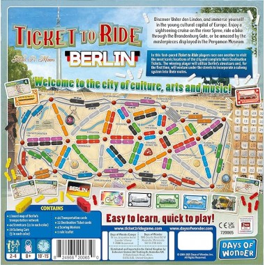 Ticket To Ride: Berlin - ING 03-001-0165 Days Of Wonder Days Of Wonder