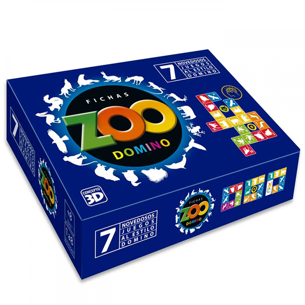 Zoo Domino - Juego de Mesa 03-001-0274 Zoo Domino - Juego de Mesa 03-001-0274