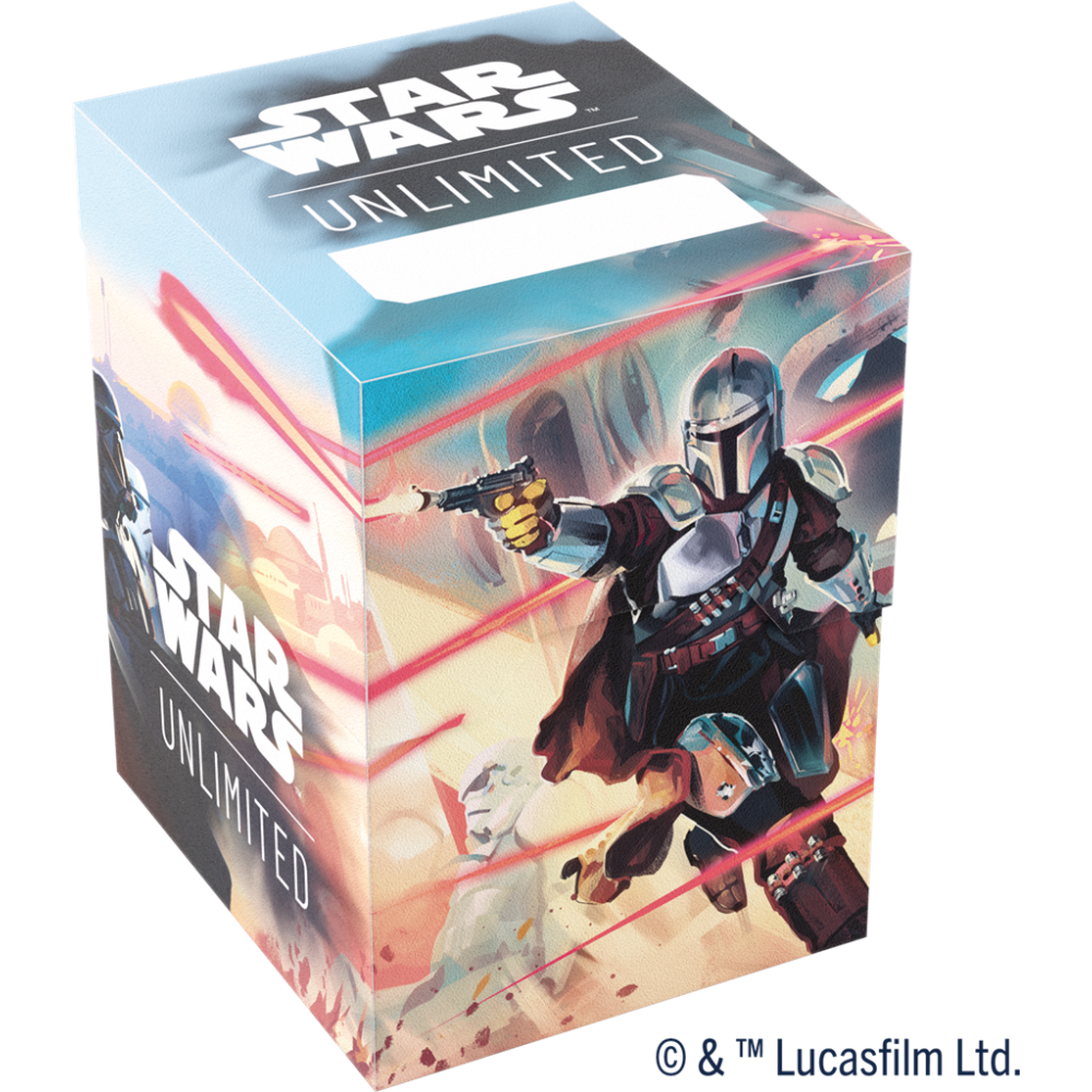 Deck Box - Mandalorian/Moff Gideon SWU 08-001-0075 Gamegenic Gamegenic Deck Box - Mandalorian/Moff Gideon SWU 08-001-0075 Gamegenic Gamegenic